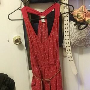 Soft red dress. WITH POCKETS!!